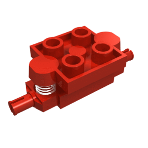 2484c01 - Vehicle, Spring Wheels Holder 2 x 2