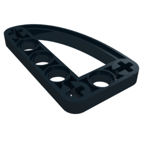 32250 - Technic, Liftarm, Modified L-Shape Quarter Ellipse Thin 3 x 5