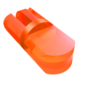 412 - Arm Piece Turned with 2 and 3 Fingers