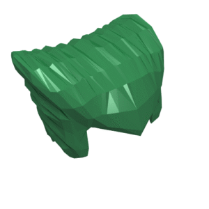 42444 - Minifigure, Hair Pointed (Vampire)