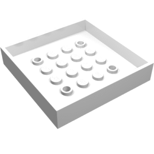 4452 - Container, Box 6 x 6 Bottom