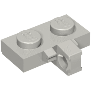 44567a - Hinge Plate 1 x 2 Locking with 1 Finger on Side with Bottom Groove