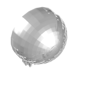 50747 - Windscreen 6 x 6 x 3 Canopy Half Sphere with Dual 2 Fingers