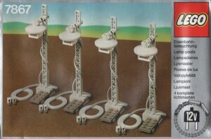 7867-1 - 12V Train Light Posts