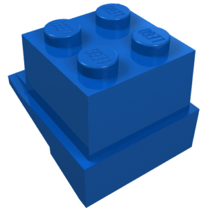 790 - Fabuland Roof Chimney Brick 2 x 2