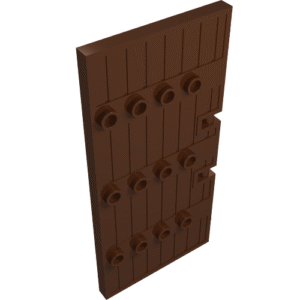 87601 - Door 1 x 5 x 8 1/2 Stockade