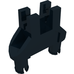 19159 - Technic, Pin Double Triangle 1 x 3 with 2 Clips with Squared Pin Holes