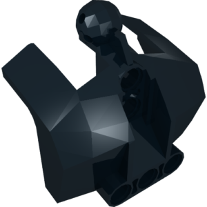 24124 - Large Figure Chest Armor with Holes and Ball Joint