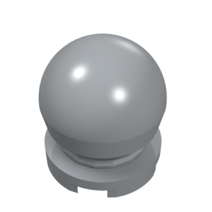 30106 - Minifigure, Utensil Crystal Ball Globe 2 x 2 x 2