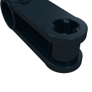 32068 - Technic, Axle and Pin Connector Perpendicular 3L with Pin Hole