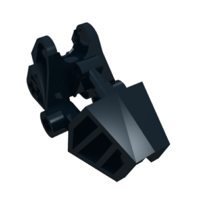 32475 - Bionicle Foot with Ball Joint Socket 3 x 6 x 2 1/3, Rounded Tops