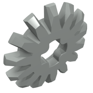 4143 - Technic, Gear 14 Tooth Bevel Thin