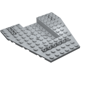 43979 - Vehicle, Base 12 x 12 x 1 1/3 with 8 x 4 Recessed Center and 8 Holes