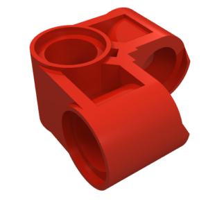 44809 - Technic, Pin Connector Perpendicular 2 x 2 Bent