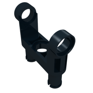 48496 - Technic, Pin Connector Toggle Joint Smooth Double with 2 Pins