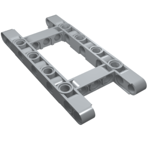 64178 - Technic, Liftarm, Modified Frame Thick 5 x 11 Open Center