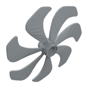 87751 - Propeller 7 Blade 6 Diameter