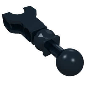 90608 - Hero Factory Arm / Leg with Ball Joint on Axle and Ball Socket and Pin Hole