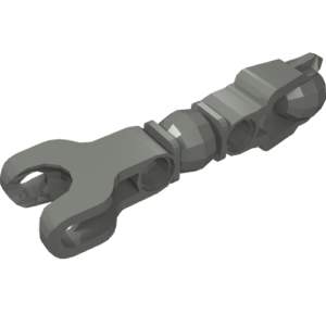 90615 - Hero Factory Arm / Leg with Ball Joint and Ball Socket and 2 Pin Holes