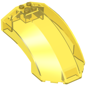 18729 - Windscreen 10 x 6 x 4 Curved