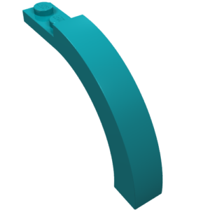 6060 - Arch 1 x 6 x 3 1/3 Curved Top