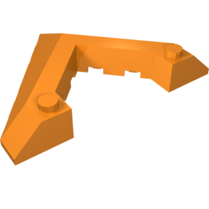 22390 - Wedge 6 x 8 Pointed Cutout