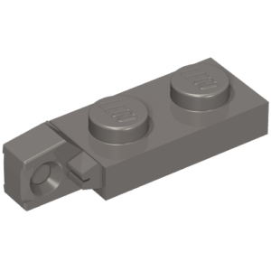 44301b - Hinge Plate 1 x 2 Locking with 1 Finger on End without Bottom Groove