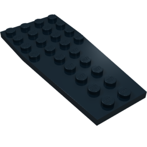 2413 - Wedge, Plate 4 x 9 without Stud Notches