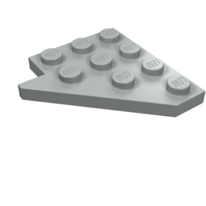 3935 - Wedge, Plate 4 x 4 Wing Right