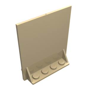 40249 - Door 2 x 5 x 5 Swivel, Bracket Base