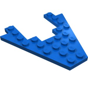 4475 - Wedge, Plate 8 x 8 with 4 x 4 Cutout