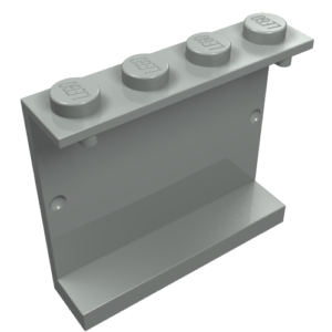 4215a - Panel 1 x 4 x 3 - Solid Studs