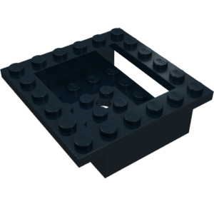 4597 - Cockpit 6 x 6 x 1 1/3 Cabin Base