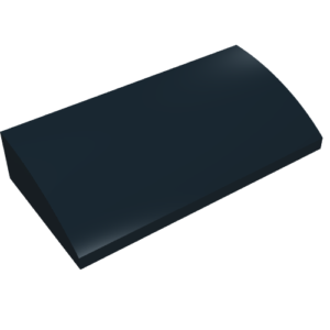 61068 - Slope, Curved 2 x 4 x 2/3 without Bottom Tubes