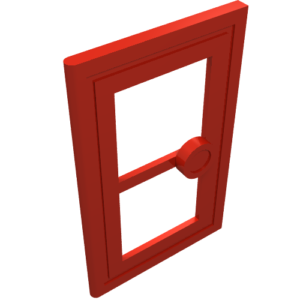 7930 - Door 1 x 3 x 4 with Glass