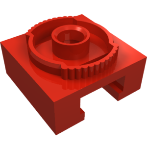 30516 - Turntable 4 x 4 Locking Grooved Base