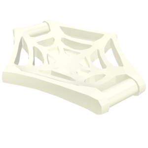36083e - Minifigure, Weapon Web Effect, Large, Bar on Back, Bar Handles on Sides