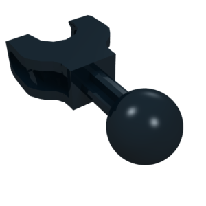 90611 - Hero Factory Arm / Leg with Ball Joint on Axle and Ball Socket, Short